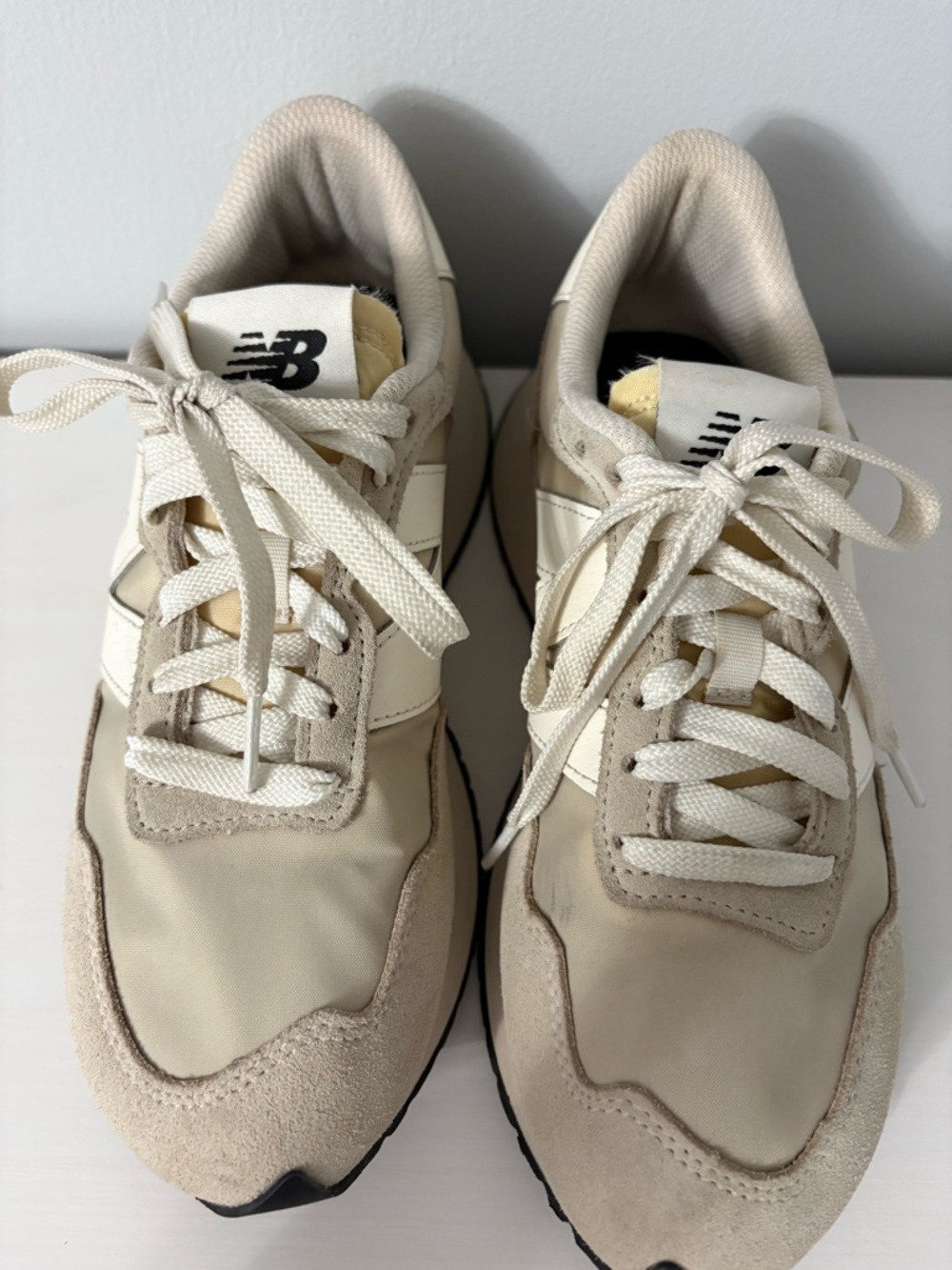 New Balance 237 Moonbeam Sea Salt Retro Lifestyle Sneakers - Women’s Size 8 - Picture 6 of 10